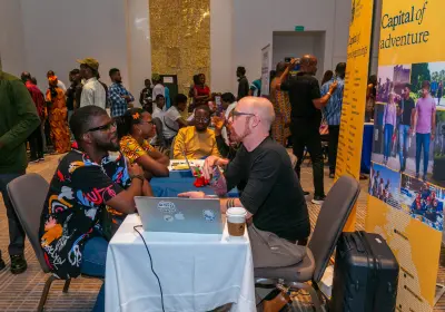 Panel discussion at the Africa Study Abroad Fair